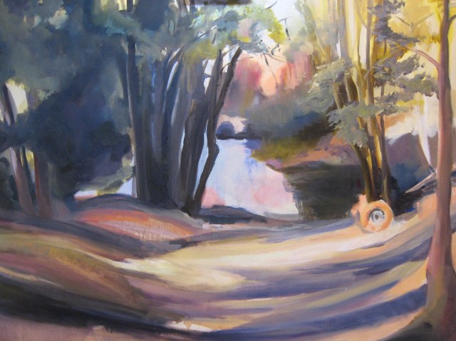 Artwork-pond-grass-trees-Wendy-Parkes-Charles-Parkes-writer